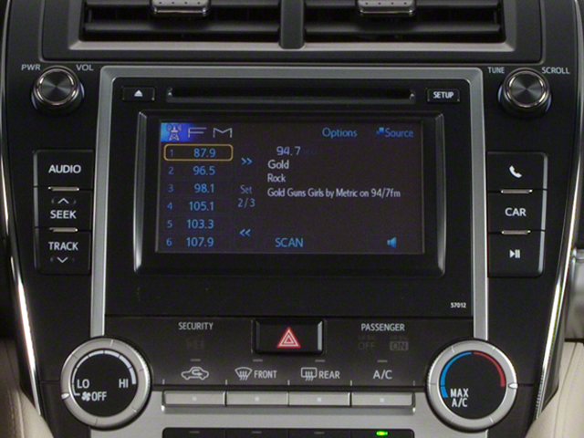 2012 Toyota CAMRY XLE