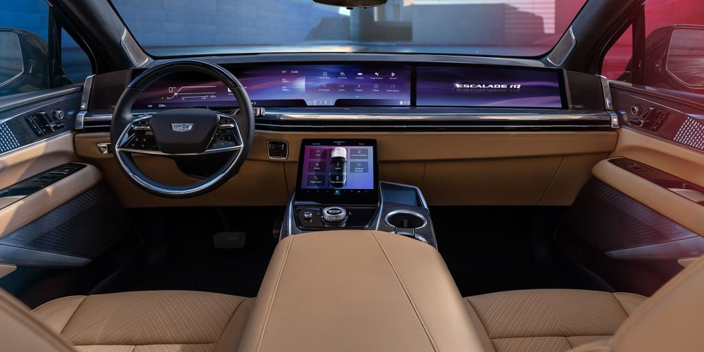 2026 Cadillac Escalade IQ interior