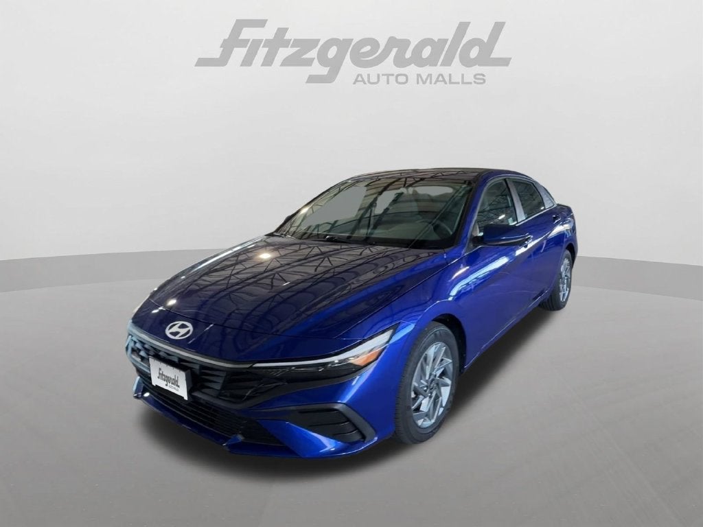 2025 Hyundai Elantra Hybrid Blue