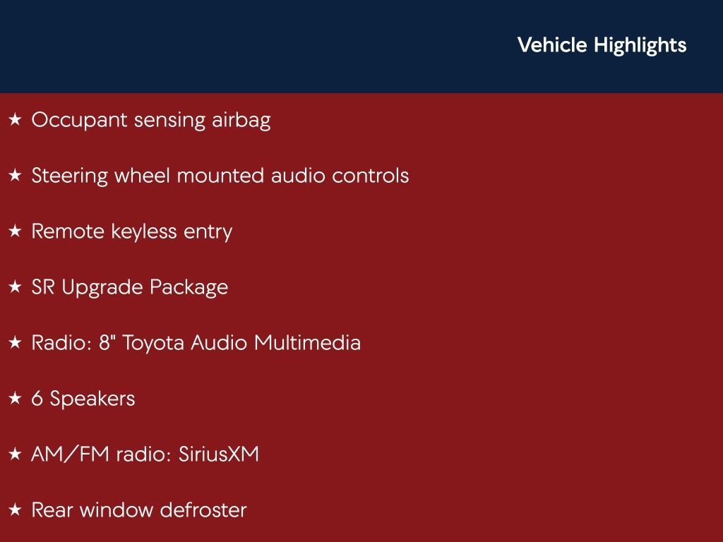 2025 Toyota TACOMA SR SR