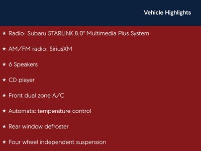 2019 Subaru Outback 2.5i Premium