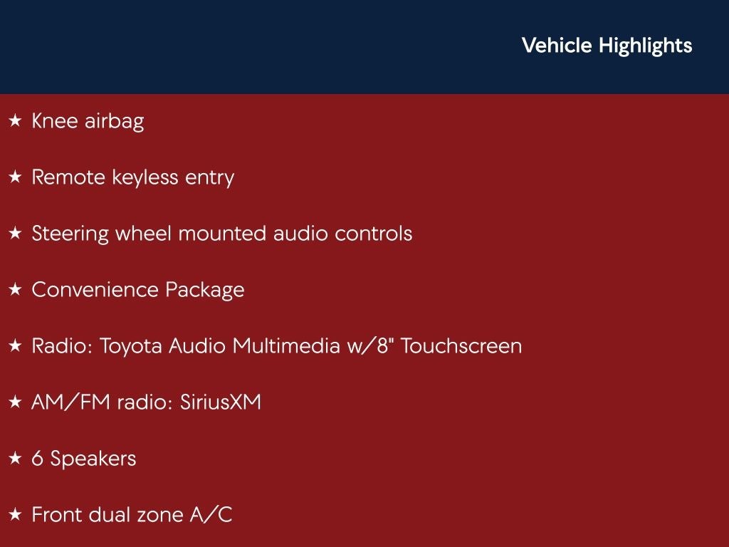 2025 Toyota CAMRY LE