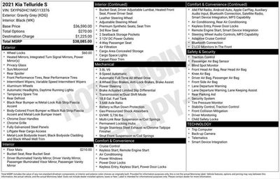 2021 Kia Telluride S