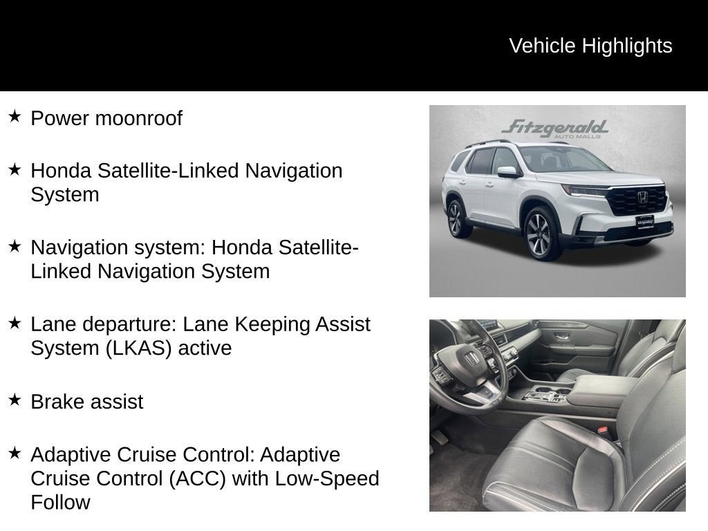 2025 Honda Pilot Elite