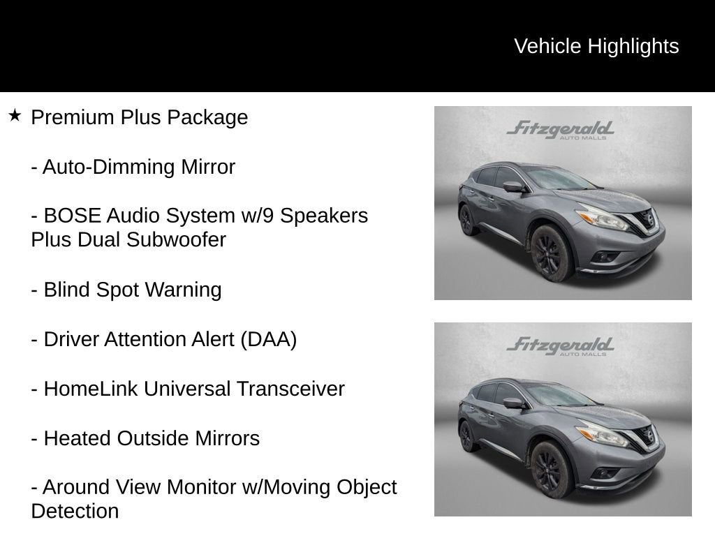 2017 Nissan Murano SV