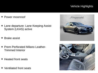 2021 Acura TLX w/Advance Package