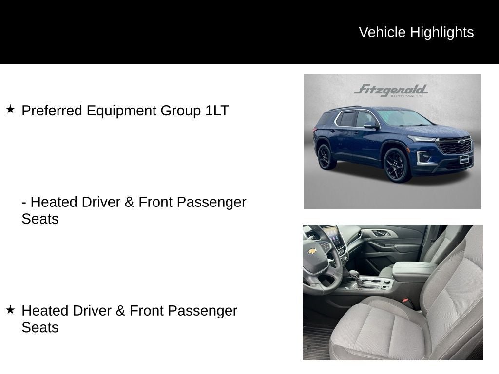2023 Chevrolet Traverse LT Cloth