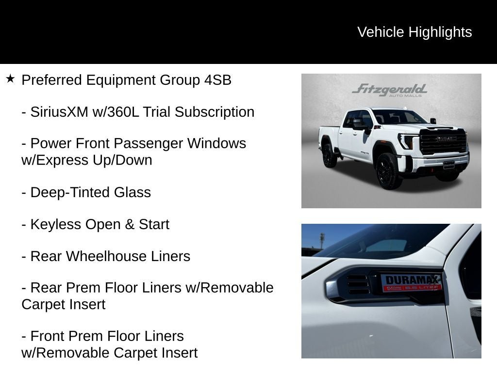 2025 GMC Sierra 2500 HD AT4