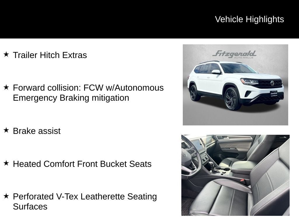 2021 Volkswagen Atlas 3.6L V6 SE w/Technology