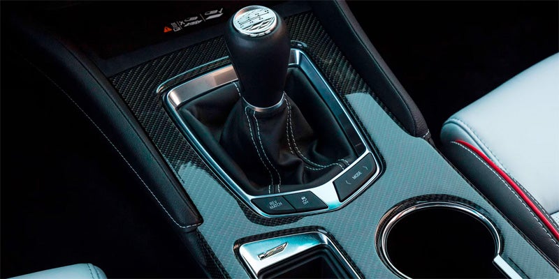 2025 Cadillac CT4-V gear shift