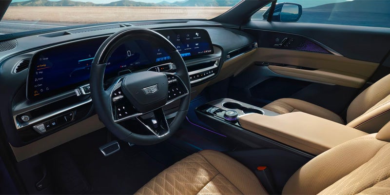 2025 Cadillac LYRIQ dashboard