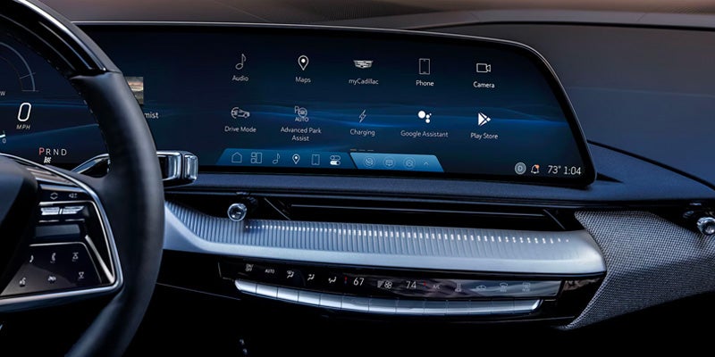 2025 Cadillac OPTIQ dashboard