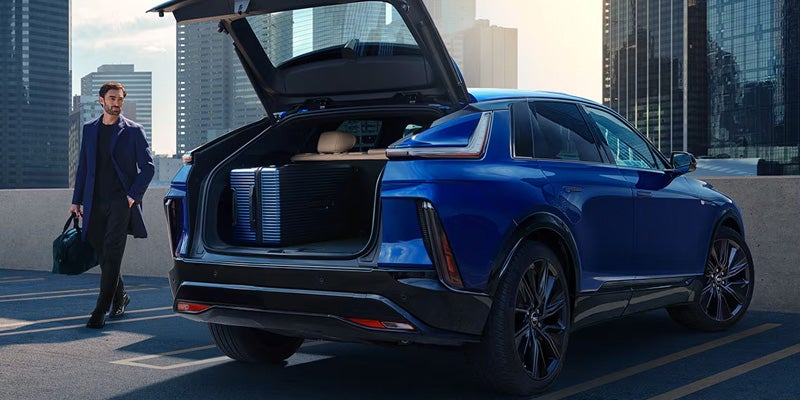 Cadillac LYRIQ blue