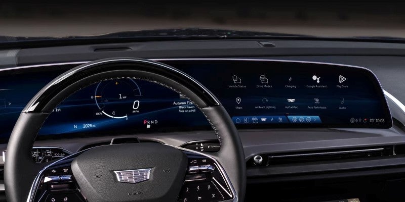 2026 Cadillac Vistiq dashboard