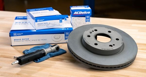 GM Genuine Brake Rotor Parts Installed on Most Vehicles