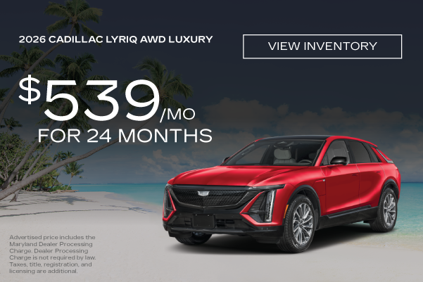 August 2026 LYRIQ Offer Mobile Banner